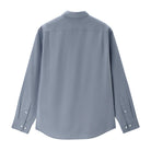 Men's Relaxed Fit Lyocell - Cotton Embroidered Shirt - Giordano Online