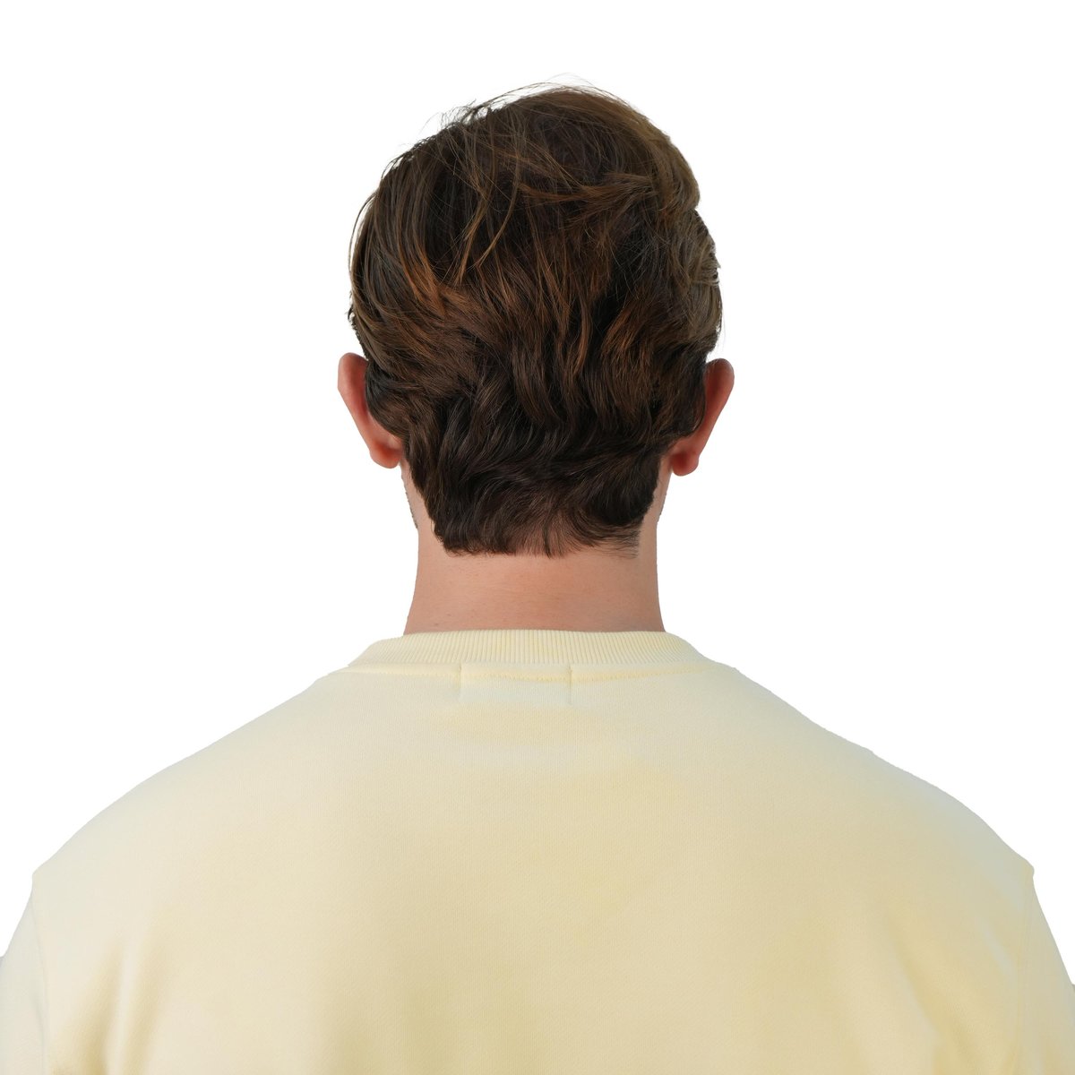 Men's Relaxed Fit Refined Casual Logo Print Sweatshirt - Giordano Online