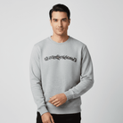 Men's Relaxed Fit Refined Casual Logo Print Sweatshirt - Giordano Online
