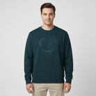 Men's Relaxed Fit Refined Casual Logo Print Sweatshirt - Giordano Online