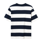 Men's Relaxed Fit Striped Cotton Jersey Tee - Giordano