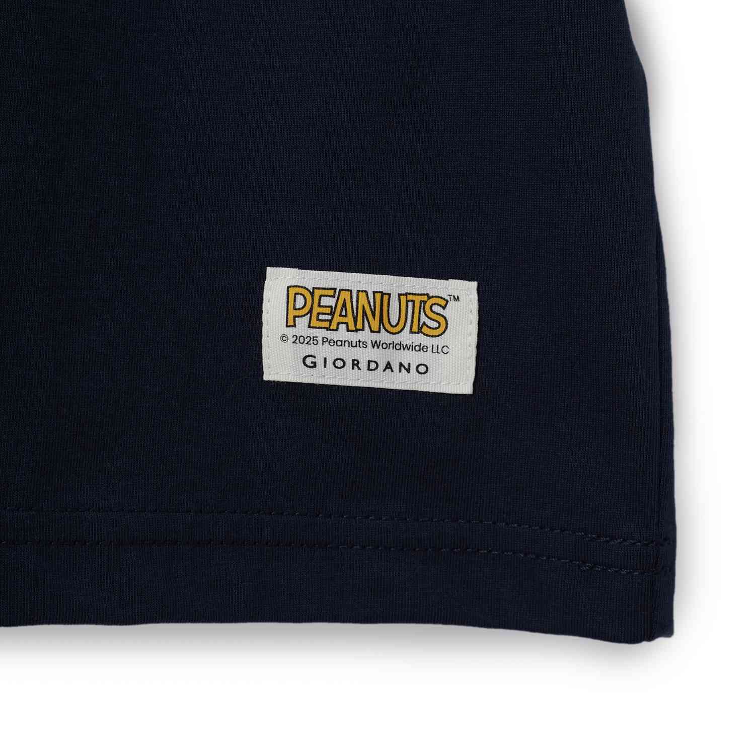 Men's Relaxed Snoopy Print Tee - Blue - Giordano Online