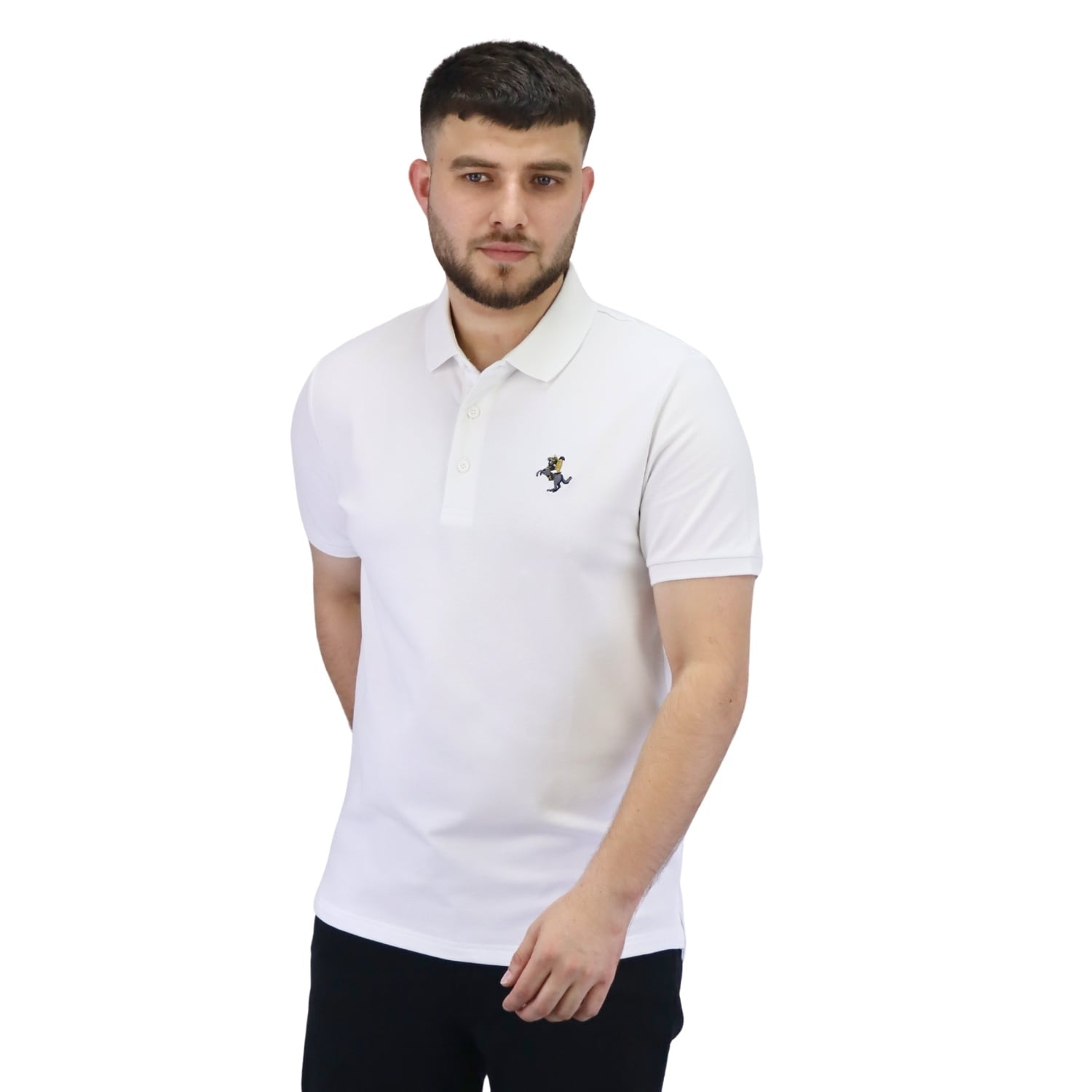 Men's Rider Polo - White - Giordano Online