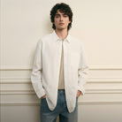 Men's Seersucker Relax Fit Shirt - Giordano Online