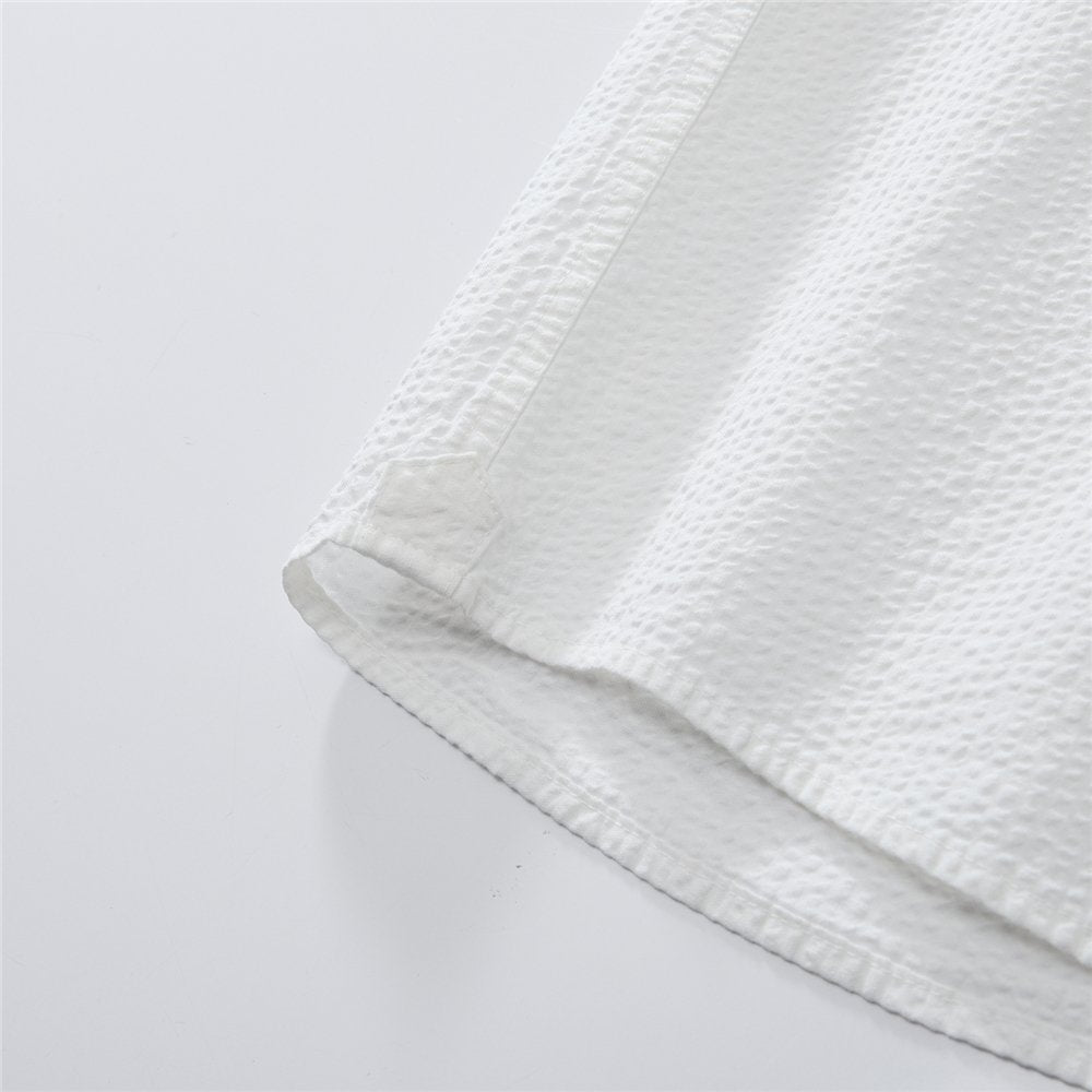 Men's Seersucker Relax Fit Shirt - Giordano Online