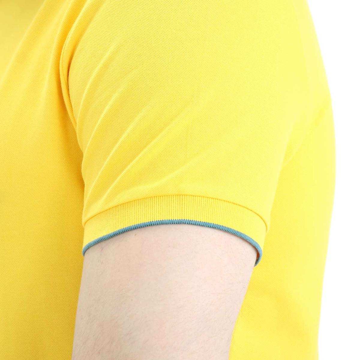 Men's Short Sleeve Slim Solid Polo - Giordano