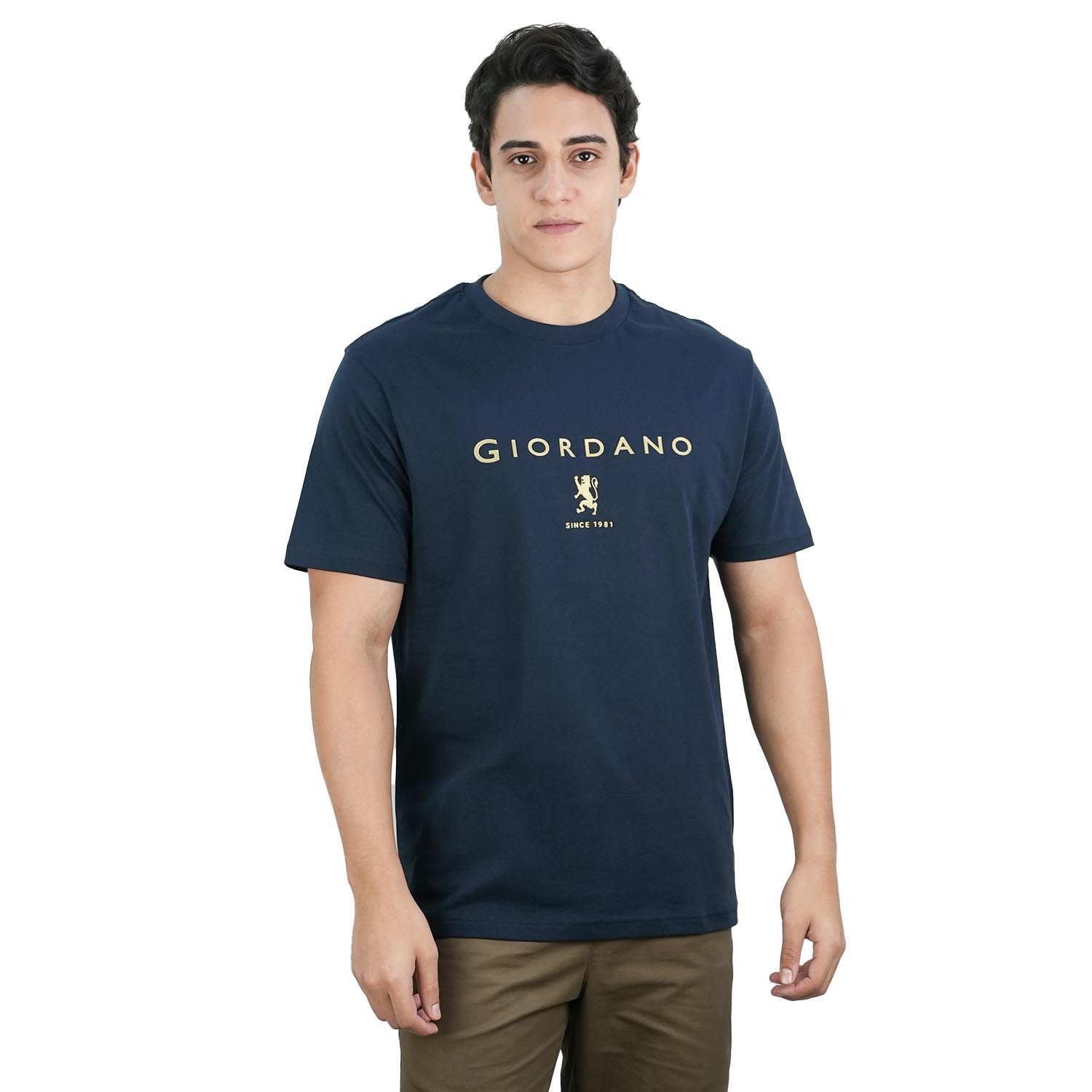 Men's Signature Print Tee - Giordano