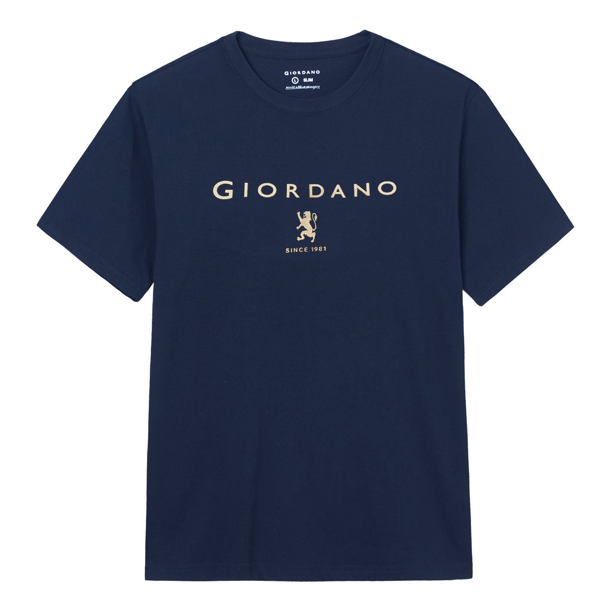 Men's Signature Print Tee - Giordano Online