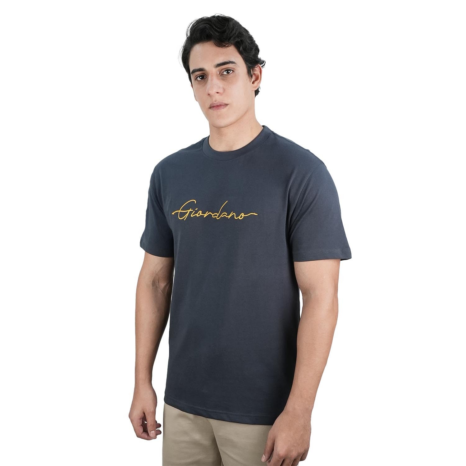 Men's Signature Print Tee - Giordano