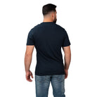 Men's Signature Print Tee - Blue - Giordano Online