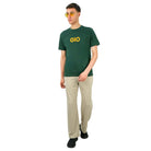 Men's Signature Print Tee - Green - Giordano Online