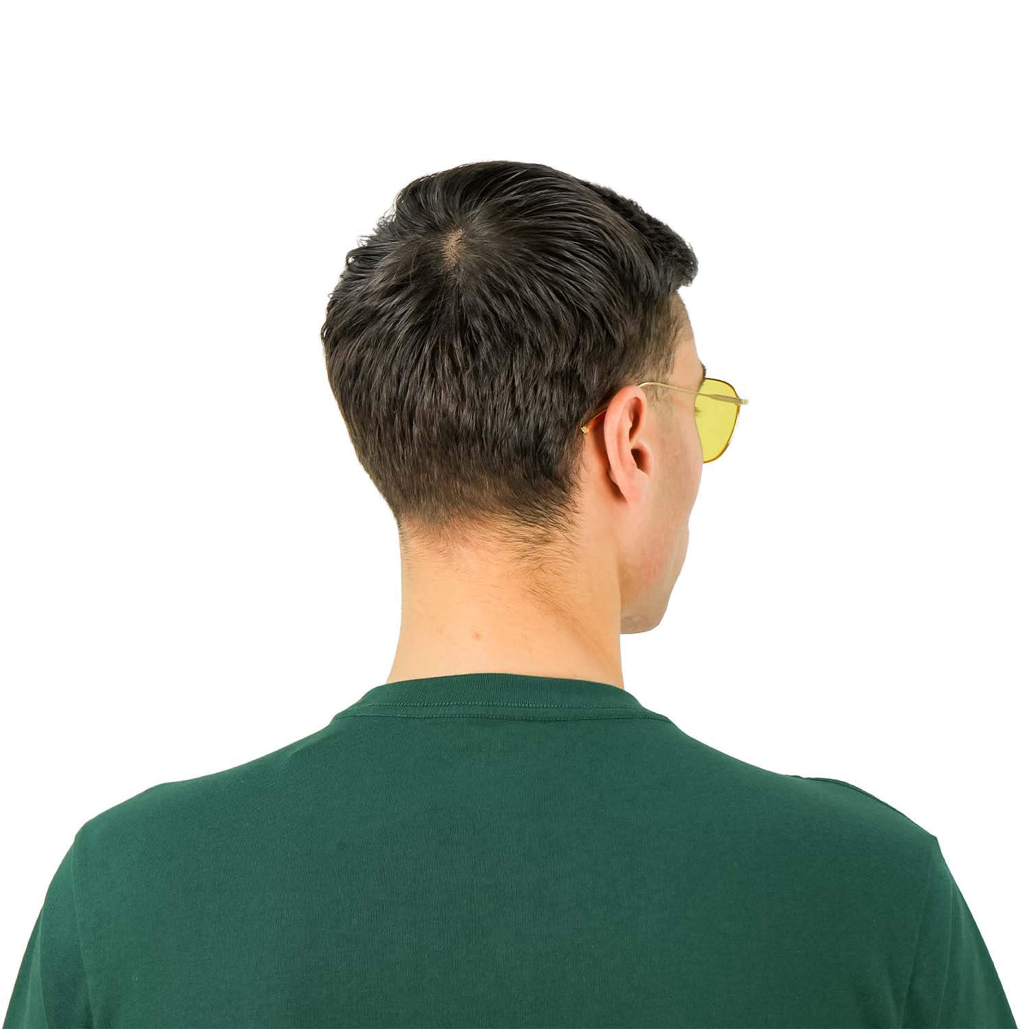 Men's Signature Print Tee - Green - Giordano Online