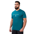 Men's Signature Print Tee - Green - Giordano Online