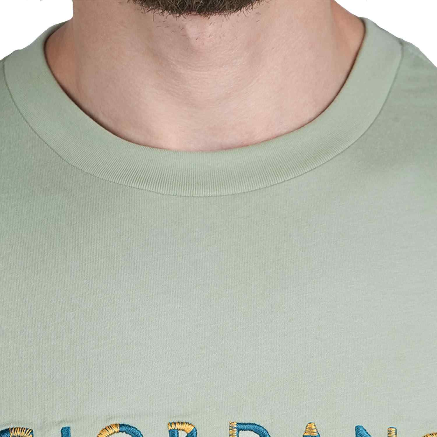 Men's Signature Print Tee - Green - Giordano Online
