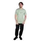 Men's Signature Print Tee - Green - Giordano Online