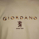 Men's Signature Print Tee - Khaki - Giordano Online