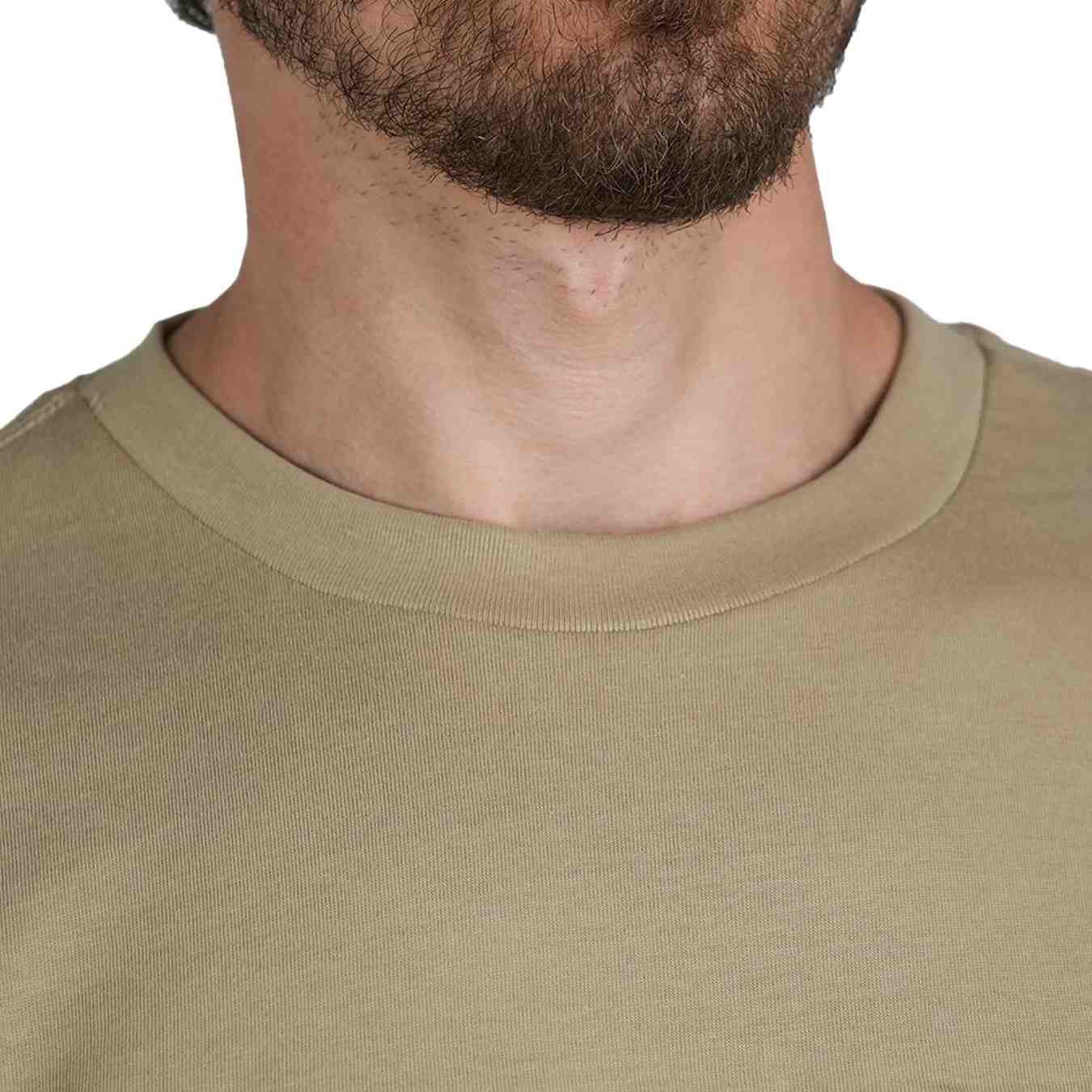 Men's Signature Print Tee - Khaki - Giordano Online