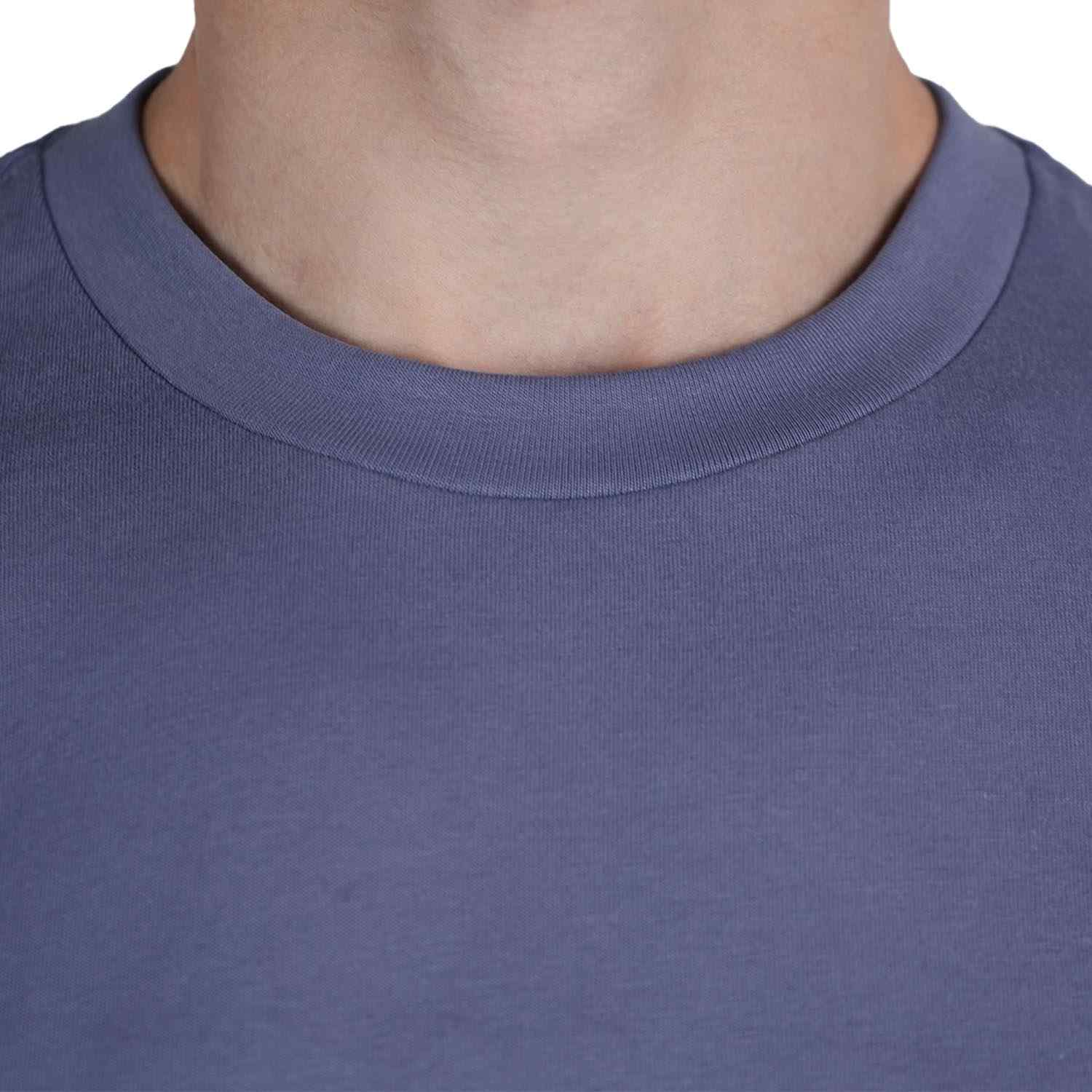 Men's Signature Print Tee - Purple - Giordano Online