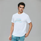 Men’s Slim Cotton Crew Neck WWS Graphic Print Tee - Giordano Online