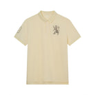 Men’s Slim Fit 3D Lion Embroidery Lycra Pique Polo - Giordano Online
