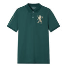 Men’s Slim Fit 3D Lion Embroidery Lycra Pique Polo - Giordano Online