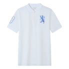 Men’s Slim Fit 3D Lion Embroidery Lycra Pique Polo - Giordano Online
