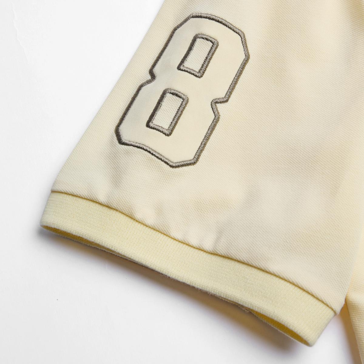 Men’s Slim Fit 3D Lion Embroidery Lycra Pique Polo - Giordano Online