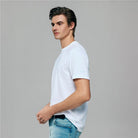 Men’s Slim Fit Cotton Crew Neck Tee - Giordano Online