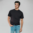 Men’s Slim Fit Cotton Crew Neck Tee - Giordano Online