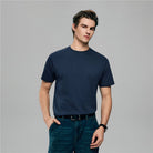 Men’s Slim Fit Cotton Crew Neck Tee - Giordano Online
