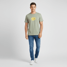 Men's Slim Fit Cotton Jersey Message Print Tee - Giordano Online