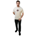 Men's Slim Fit Cotton Jersey Message Print Tee - Giordano Online