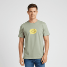Men's Slim Fit Cotton Jersey Message Print Tee - Giordano Online