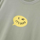 Men's Slim Fit Cotton Jersey Print Tee - Green - Giordano Online