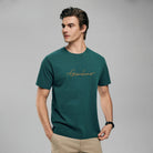 Men’s Slim Fit Cotton Signature Print Tee - Giordano Online