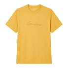 Men’s Slim Fit Cotton Signature Print Tee - Giordano Online