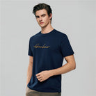 Men’s Slim Fit Cotton Signature Print Tee - Giordano Online