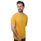Men's Slim Fit Cotton Signature Print Tee - Giordano Online