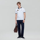 Men’s Slim Fit Embroidery Bold Polo - Giordano Online