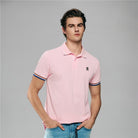 Men’s Slim Fit Embroidery Solid Polo - Giordano Online