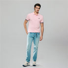 Men’s Slim Fit Embroidery Solid Polo - Giordano Online