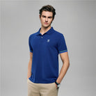Men’s Slim Fit Embroidery Solid Polo - Giordano Online