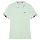 Men’s Slim Fit Embroidery Solid Polo - Giordano Online