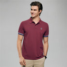 Men’s Slim Fit Embroidery Solid Polo - Giordano Online