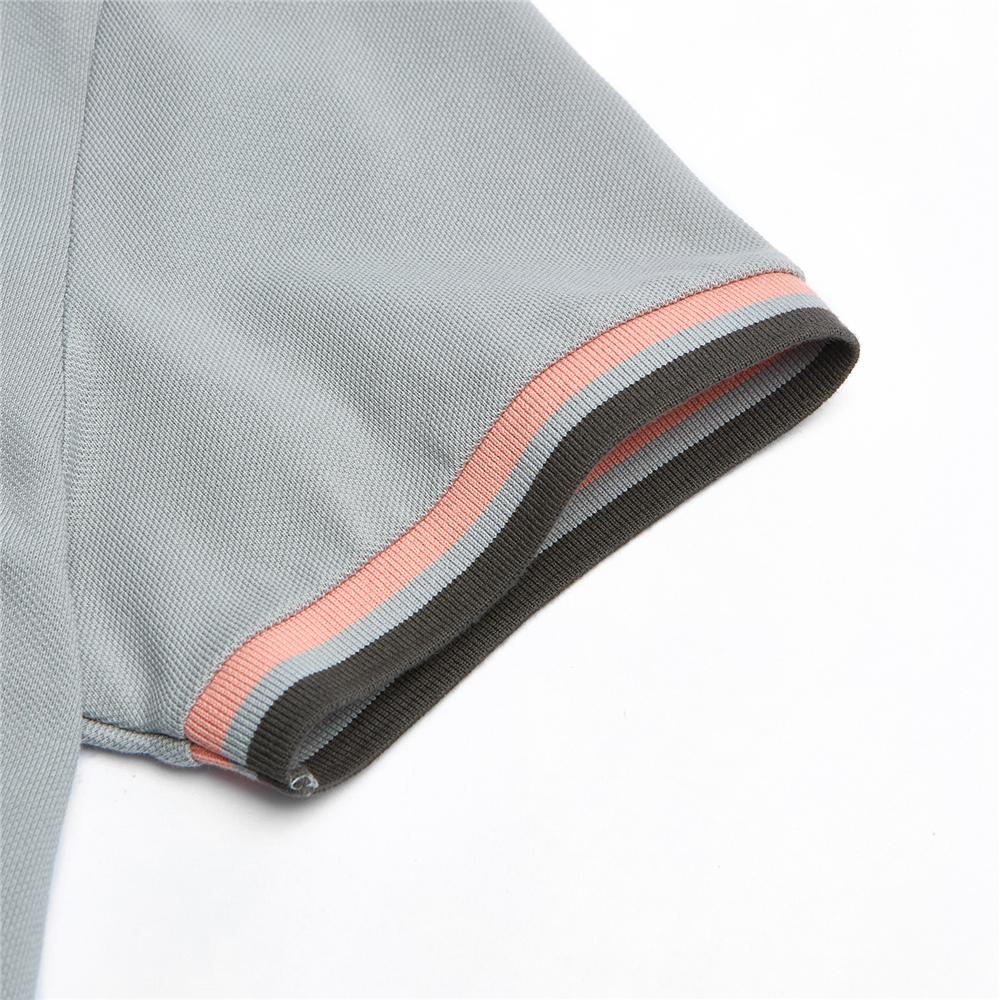 Men’s Slim Fit Embroidery Solid Polo - Giordano Online