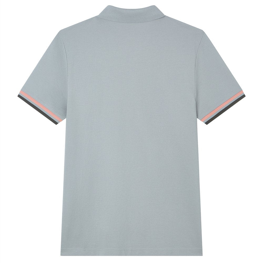 Men’s Slim Fit Embroidery Solid Polo - Giordano Online