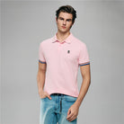 Men’s Slim Fit Embroidery Solid Polo - Giordano Online
