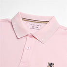 Men’s Slim Fit Embroidery Solid Polo - Giordano Online
