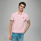 Men’s Slim Fit Embroidery Solid Polo - Giordano Online
