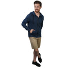 Men's Slim Fit French Terry Zip - Up Hoodie - Giordano Online